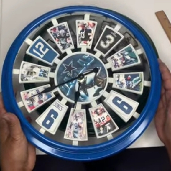 Personalize Clock - Football - Picture 1 of 4